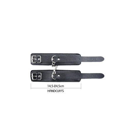 Набор БДСМ аксессуаров Alive Secret Desires Black BDSM Kit (8 pcs) || Набір аксесуарів БДСМ Alive Secret Desires Black Kit (8 pcs)