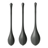 Набор йони бусин Satisfyer Yoni Power 2 Black, диаметр 2-2,5-3см, масса 22-44-73 г || Набір йоні намистин Satisfyer Yoni Power 2 Black, діаметр 2-2,5-3см, маса 22-44-73 г