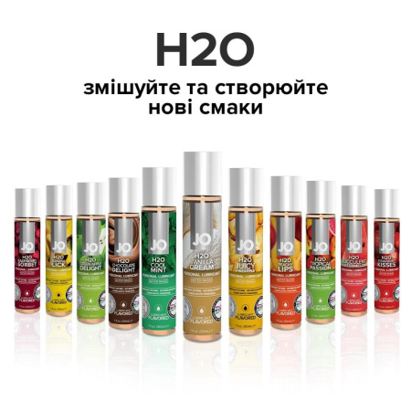 Смазка на водной основе JO H2O — Vanilla Cream (120 мл) без сахара, растительный глицерин || Змазка на водній основі JO H2O — Vanilla Cream (120 мл) без цукру, рослинний гліцерин