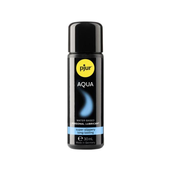 Лубрикант на водной основе pjur Aqua 30 мл, эффект бархатистой кожи без прилипания