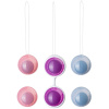 Набор вагинальных шариков LELO Beads Plus, диаметр 3,5 см, изменяемая нагрузка, 2х28, 2х37 и 2х60 г || Набір вагінальних кульок LELO Beads Plus, діаметр 3,5 см, змінне навантаження 2х28, 2х37 та 2х60 г