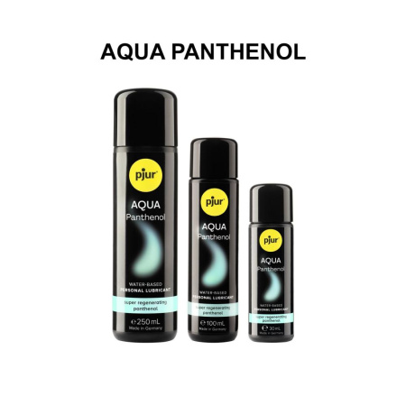 Смазка на водной основе pjur Aqua Panthenol 100 мл с пантенолом, уход и увлажнение || Змазка на водній основі pjur Aqua Panthenol 100 мл з пантенолом, догляд та зволоження