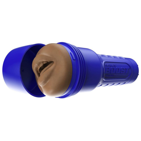 Мастурбатор-ротик Fleshlight Boost Blow Medium Dark Flesh с плавающими кольцами || Мастурбатор-ротик Fleshlight Boost Blow Medium Dark Flesh з плаваючими кільцями