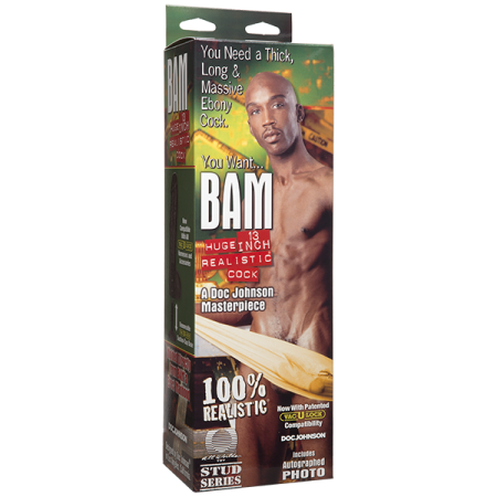 Фаллоимитатор Doc Johnson BAM - Huge 13 Inch Realistic Cock || Фалоімітатор Doc Johnson BAM - Huge 13 Inch Realistic Cock