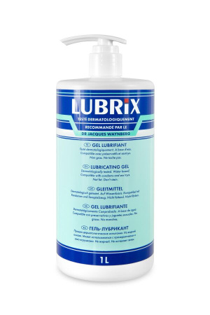 Лубрикант на водной основе Lubrix (1 л) без парабенов || Лубрикант на водній основі Lubrix (1 л) без парабенів