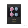 Набор вагинальных шариков LELO Beads Mini, диаметр 2,9 см, изменяемая нагрузка, 2х28 и 2х37 г || Набір вагінальних кульок LELO Beads Mini, діаметр 2,9 см, змінне навантаження, 2х28 та 2х37 г