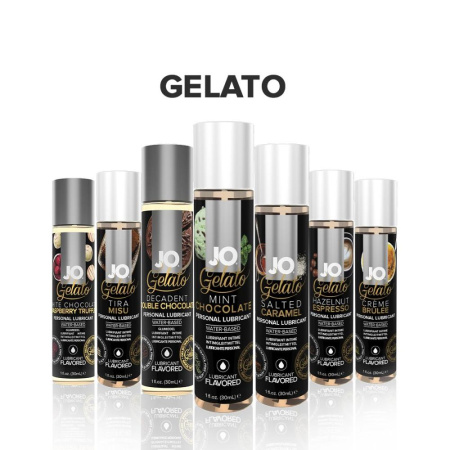 Смазка на водной основе JO GELATO Mint Chocolate (30 мл) без сахара, парабенов и гликоля || Змазка на водній основі JO GELATO Mint Chocolate (30 мл) без цукру, парабенів та пропіленгліколю
