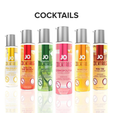 Лубрикант на водной основе JO Cocktails — Cosmopolitan без сахара, растительный глицерин (60 мл) || Лубрикант на водній основі JO Cocktails — Cosmopolitan без цукру, рослинний гліцерин (60 мл)