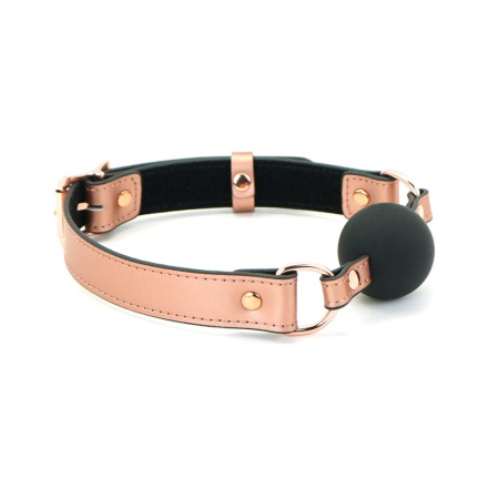 Кляп Liebe Seele Rose Gold Memory Ball Gag || Кляп Liebe Seele Rose Gold Memory Ball Gag