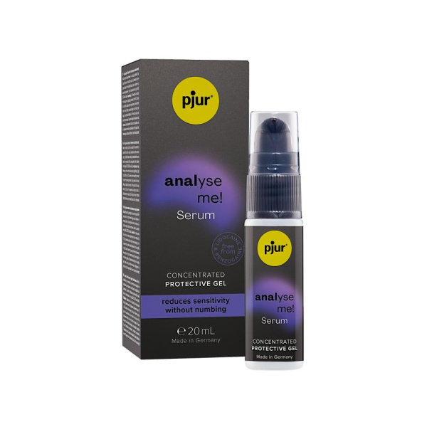 Расслабляющая анальная сыворотка pjur analyse me! Serum 20 мл, образует пленку, без анестетиков