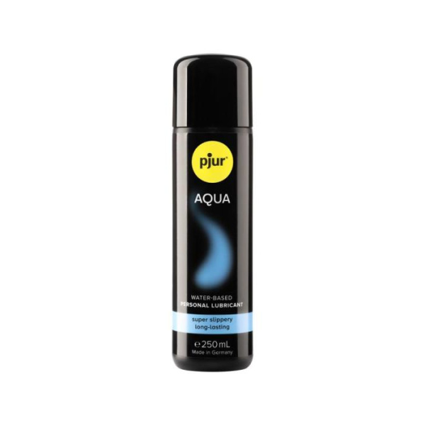 Лубрикант на водной основе pjur Aqua 250 мл, эффект бархатистой кожи без прилипания
